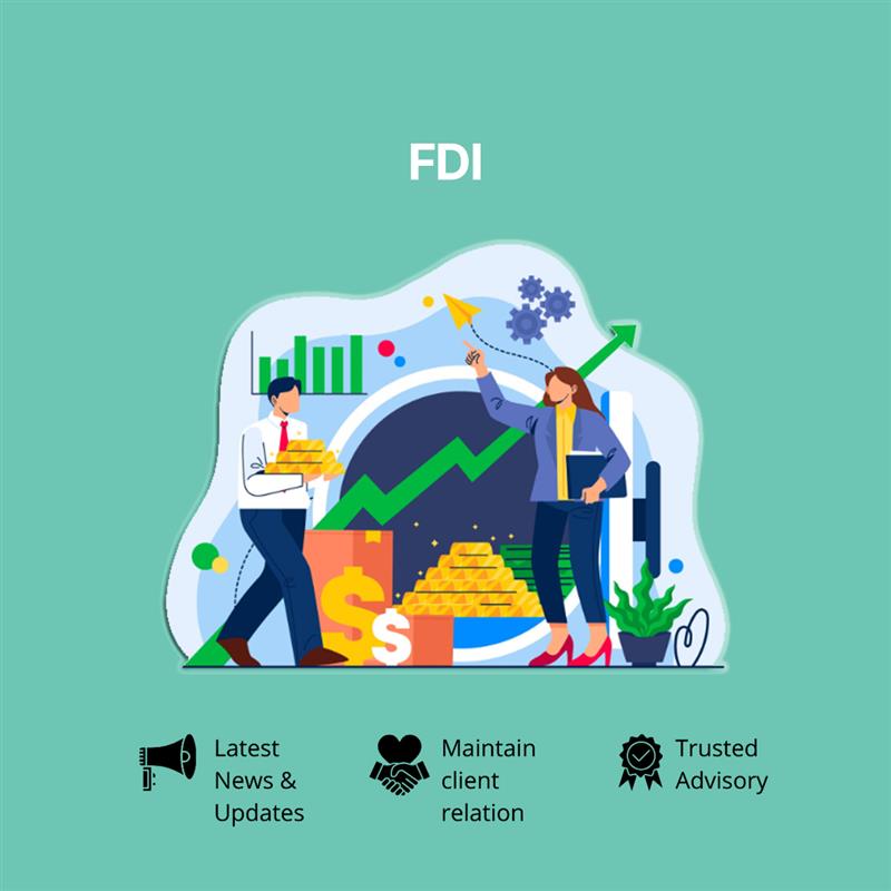 FDI related services "MAKE IN INDIA"