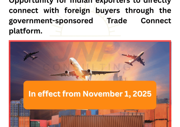 Great opportunity for Indian exporters to register under the “Source from India” scheme on the Trade Connect platform.