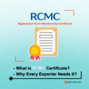 why exporter need RCMC Certificate?
