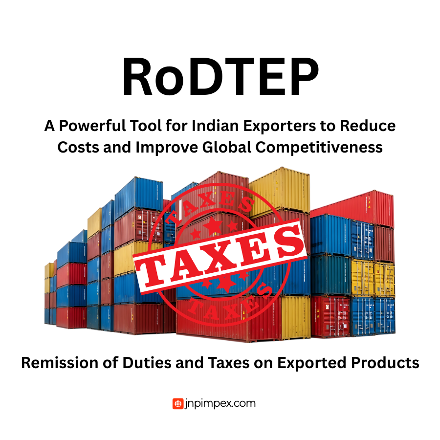 Remission of duties and taxes on exported products - RoDTEP Scheme