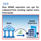 collateral-free loans for MSME Exporters