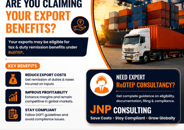 RoDTEP: Are You Claiming Your Export Benefits?