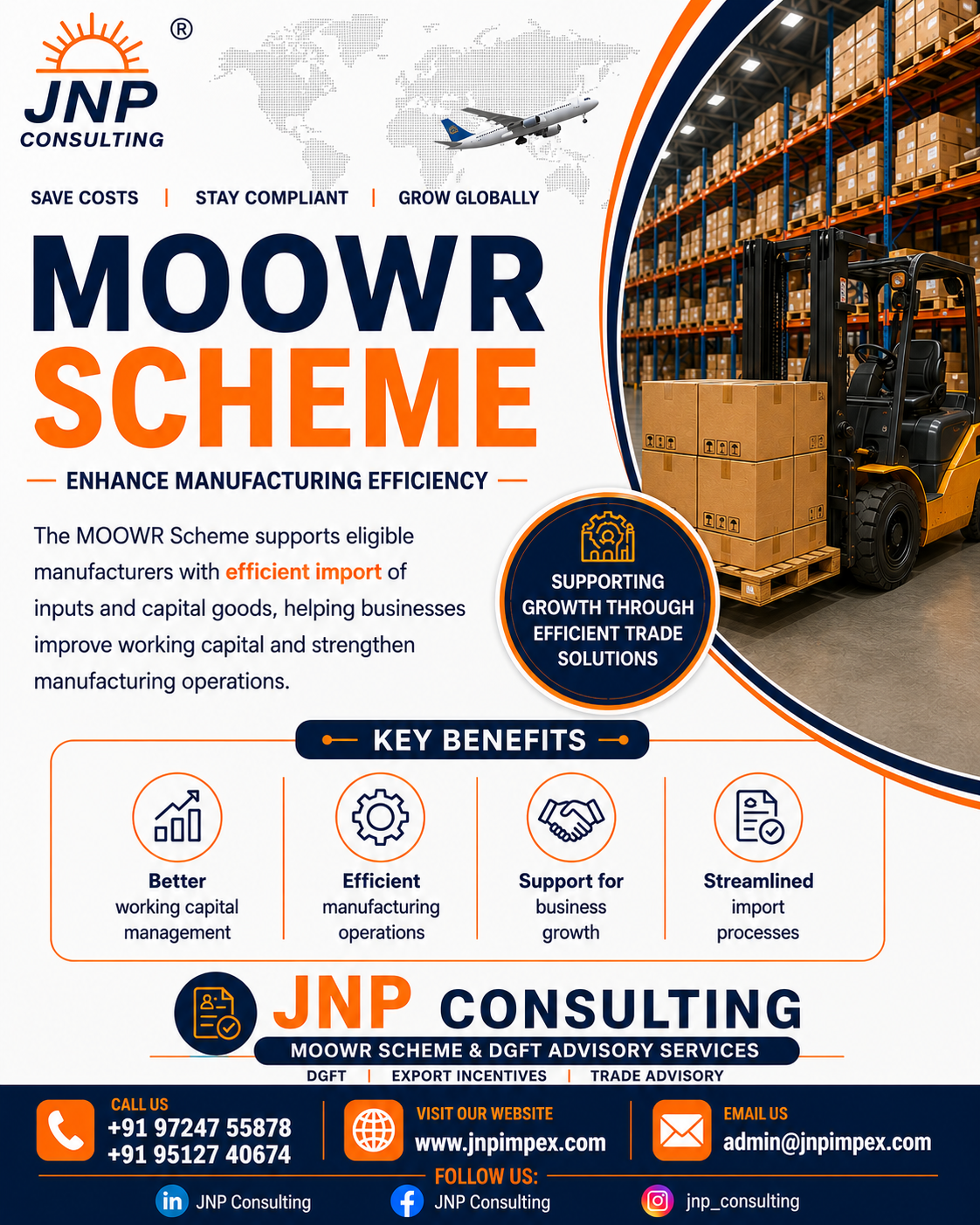 MOOWR Scheme benefits for manufacturers and efficient import management
