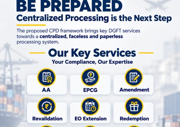 DGFT License Services: Application, Amendment and Renewal